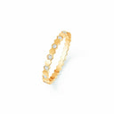 Belle Vante Bee de Ring Yellow Gold Diamonds 2.5mm