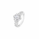 Belle Vante Bee de Solitaire Ring White Gold Diamonds 3ct