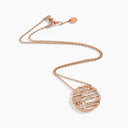 Belle Vante Avenues Luxe Chain Necklace Rose Gold Diamond