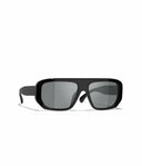 Belle Vante Shield Sunglasses Acetate Black
