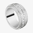 Belle Vante Large White Gold Diamond Possession Ring