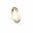 Belle Vante Yellow Gold and Diamonds Wedding Band 2.70 mm