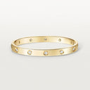 Belle Vante Love Classic Bracelet 10 Diamonds Yellow Gold