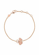 Happy Hearts Wings Bracelet Ethical Rose Gold Diamond