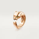 Belle Vante Panthère Ring Medium Model Rose Gold Tsavorite Onyx