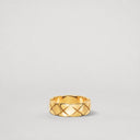 Belle Vante Coco Crush Ring Small 18K Yellow Gold Diamonds