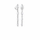 Belle Vante White Gold and Diamonds Earrings