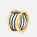 B.zero1 Ring Belle Vante Ethical Gold & Steel