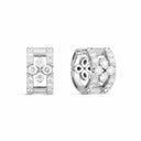 Belle Vante Love in Verona Earrings in 18kt White Gold with Diamonds