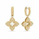 Belle Vante Venetian Princess Earrings in 18kt Gold with Diamonds