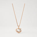 Happy Diamonds Icons Pendant Belle Vante Ethical Rose Gold Diamonds