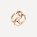 Ice Cube Ring Belle Vante Ethical Rose Gold Diamonds