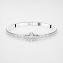 Belle Vante Medium White Gold Diamond Bracelet