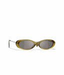 Belle Vante Oval Sunglasses Acetate & Metal