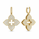 Belle Vante Venetian Princess Earrings in 18kt Yellow Gold with Diamonds