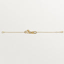 Belle Vante Panthère Bracelet on Chain with Diamonds Yellow Gold