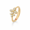 Belle Vante Love in Verona Ring in 18kt Yellow Gold with Diamonds