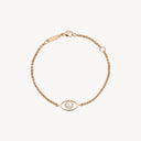 Happy Diamonds Good Luck Charms Bracelet Belle Vante Ethical Rose Gold Diamonds