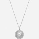 Happy Spirit Pendant Ethical White Gold Diamond