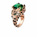 Fuzzy, the Leopard Cat Ring