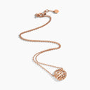 Belle Vante Avenues Diamond Chain Necklace Rose Gold