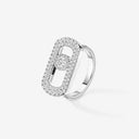 So Move Pavé Diamond Ring White Gold 0.6ct