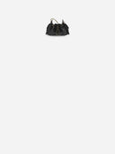 Belle Vante Mini Handbag Lambskin & Gold-Tone Metal Black