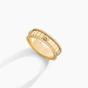 Belle Vante LIFE Full Diamond Spinning Ring Yellow Gold Diamond