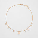 Belle Vante Medium Rose Gold Diamond Necklace