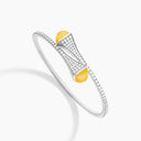 Belle Vante 18K White Gold Diamond Slip-On Bracelet