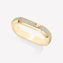Moderniste Pavé Two-Finger Ring 13831-YG