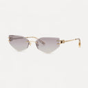 Happy Diamonds Sunglasses Shiny Light Gold