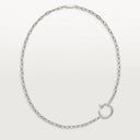 Belle Vante Juste un Clou White Gold Necklace 51cm