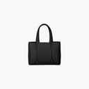 Diamond Mini Tote Bag Belle Vante Ethical Black Grained Calfskin