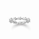 Belle Vante Les Éternelles Pavées Wedding Band Platinum Diamonds 1.85ct