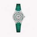 Belle Vante Classic Butterfly Diamond and Emerald Watch
