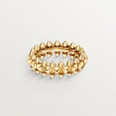 Belle Vante Clash Ring Medium Yellow Gold 8mm