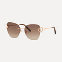 High Jewellery Sunglasses Shiny Copper Gold