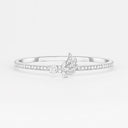 Belle Vante Medium White Gold Diamond Bracelet