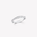 Belle Vante Spiral Pavé Diamond Band 3.5mm