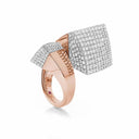 Belle Vante Sauvage Privé Ring in 18kt Gold with Diamonds