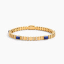 Belle Vante 18K Yellow Gold Diamond Link Bracelet