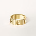Belle Vante LOVE Unlimited Ring Yellow Gold 6.5mm Band