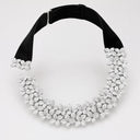 Belle Vante Goddess Garden Choker in 18k White Gold with White Diamonds