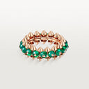 Belle Vante Clash Ring Agate Rose Gold 7.9mm