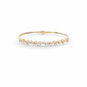 Belle Vante Yellow Gold Bracelet with Diamonds