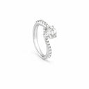 Belle Vante Platinum and Diamond Engagement Ring