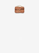 Belle Vante Maxi 2.55 Handbag Patinated Calfskin & Gold-Tone Metal Camel
