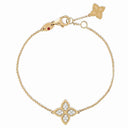 Belle Vante Princess Flower Bracelet with Diamonds