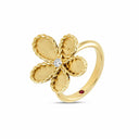 Belle Vante Jasmine Ring in 18kt Yellow Gold with Diamonds
